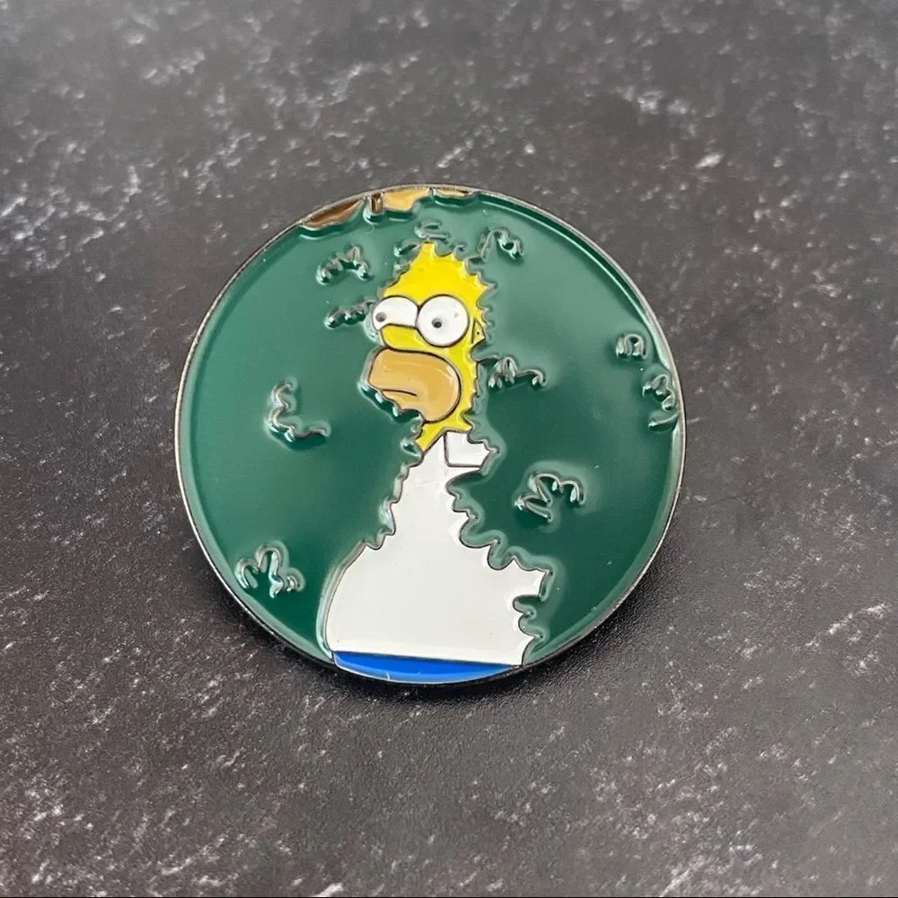 Homer Simpson Enamel Pin/ Brooch